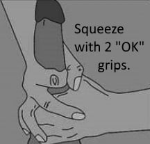 how to grip with 2 hands