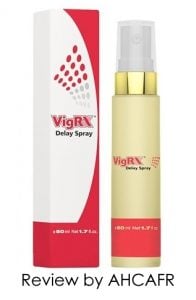 VigRX delay spray packaging