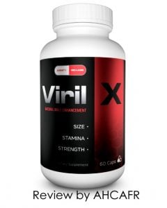 Viril X bottle packaging